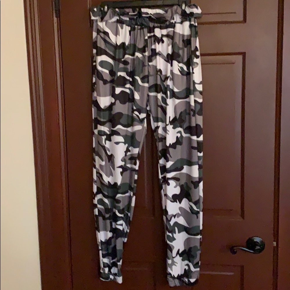 Camo joggers